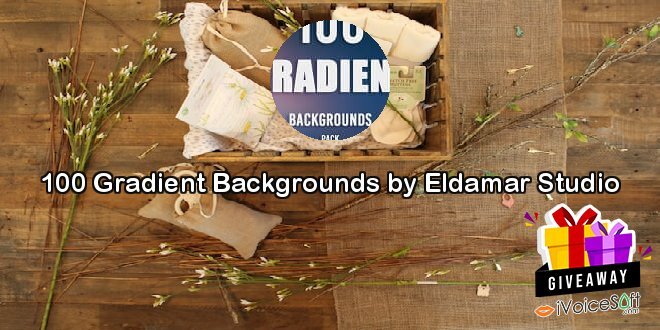 Giveaway: 100 Gradient Backgrounds by Eldamar Studio – Free Download