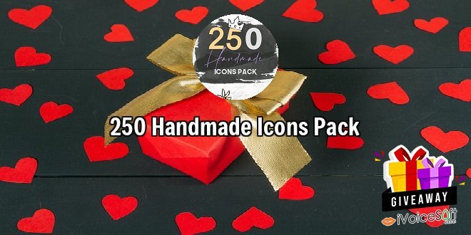 Giveaway: 250 Handmade Icons Pack – Free Download