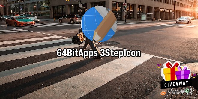 Giveaway: 64BitApps 3StepIcon – Free Download