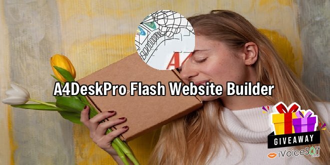 Giveaway: A4DeskPro Flash Website Builder – Free Download