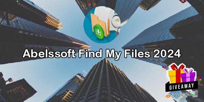 Giveaway: Abelssoft Find My Files 2024 – Free Download