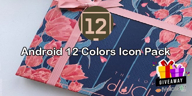 Giveaway: Android 12 Colors Icon Pack – Free Download