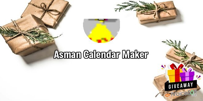Giveaway: Asman Calendar Maker – Free Download