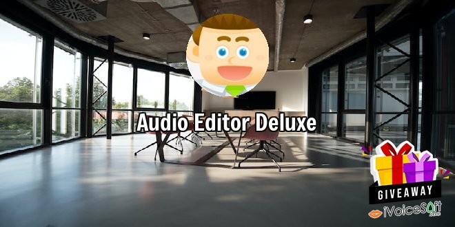 Giveaway: Audio Editor Deluxe – Free Download