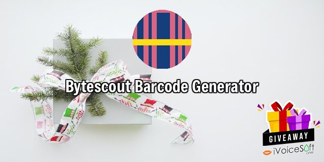 Giveaway: Bytescout Barcode Generator – Free Download