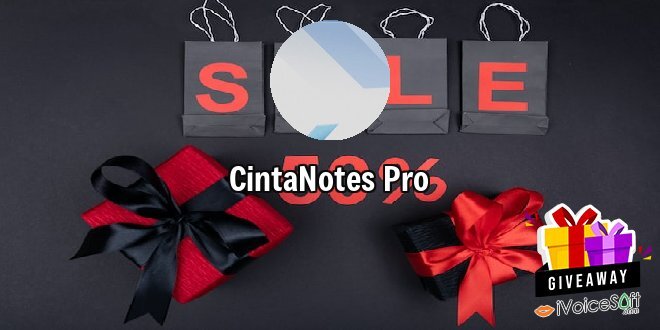 Giveaway: CintaNotes Pro – Free Download