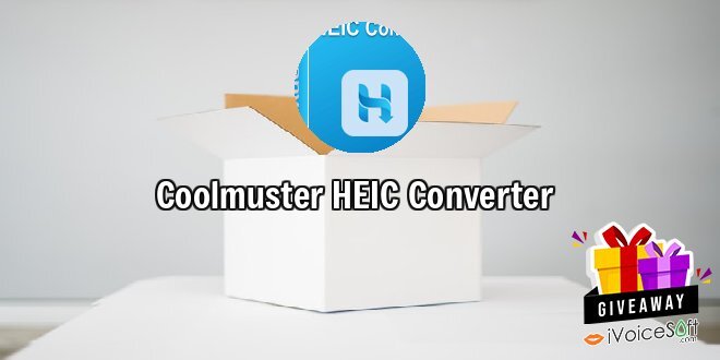 Giveaway: Coolmuster HEIC Converter  – Free Download