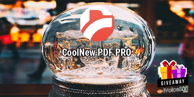 Giveaway: CoolNew PDF PRO – Free Download