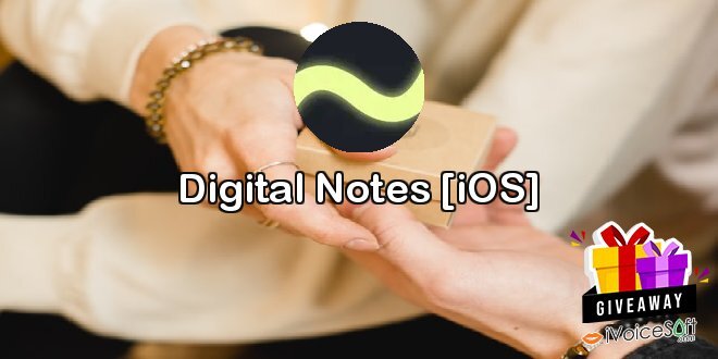 Giveaway: Digital Notes [iOS] – Free Download