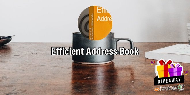 Giveaway: Efficient Address Book – Free Download