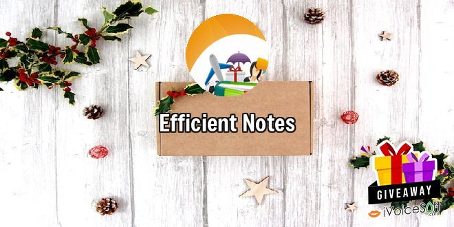 Giveaway: Efficient Notes – Free Download