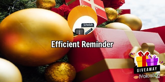 Giveaway: Efficient Reminder – Free Download