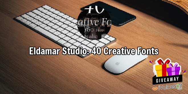 Giveaway: Eldamar Studio: 40 Creative Fonts – Free Download