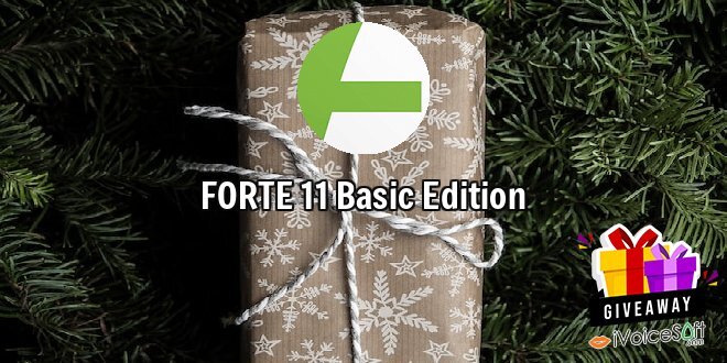 Giveaway: FORTE 11 Basic Edition – Free Download