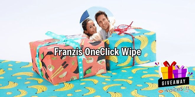 Giveaway: Franzis OneClick Wipe – Free Download