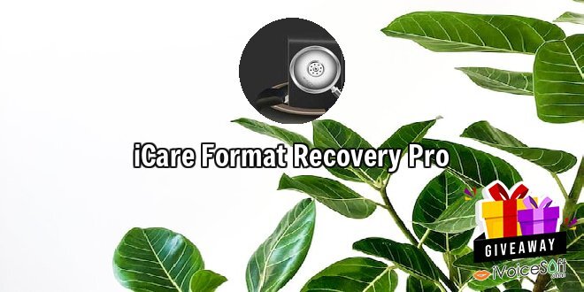 Giveaway: iCare Format Recovery Pro – Free Download