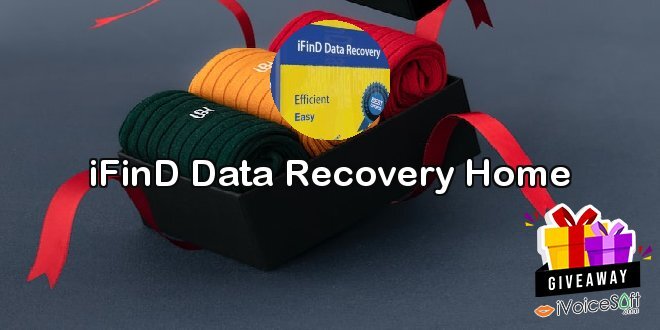 Giveaway: iFinD Data Recovery Home – Free Download