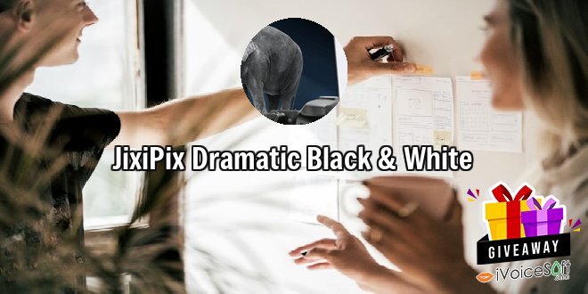 Giveaway: JixiPix Dramatic Black & White – Free Download