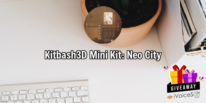 Giveaway: Kitbash3D Mini Kit: Neo City – Free Download
