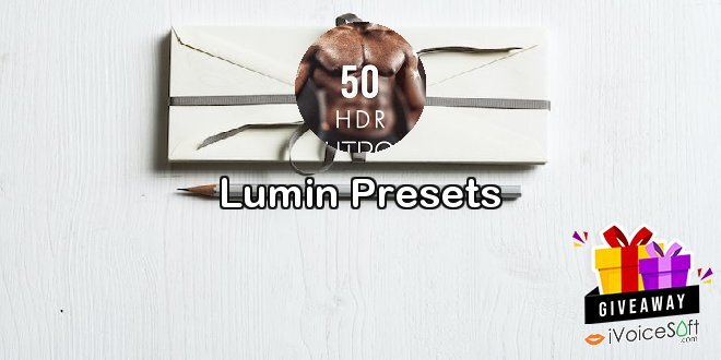 Giveaway: Lumin Presets – Free Download