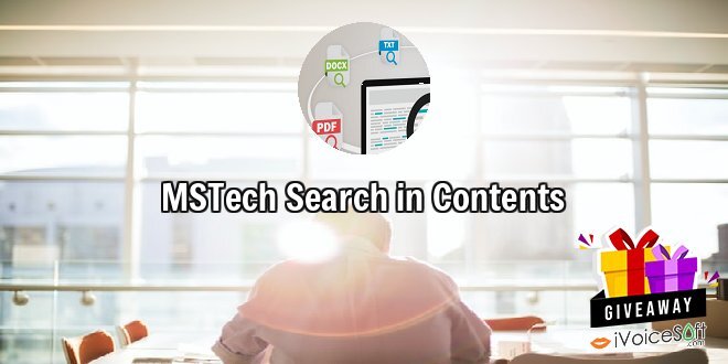 Giveaway: MSTech Search in Contents – Free Download