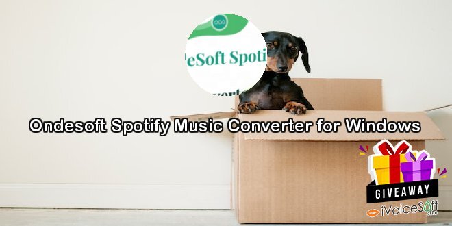 Giveaway: Ondesoft Spotify Music Converter for Windows – Free Download
