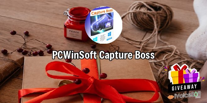 Giveaway: PCWinSoft Capture Boss – Free Download