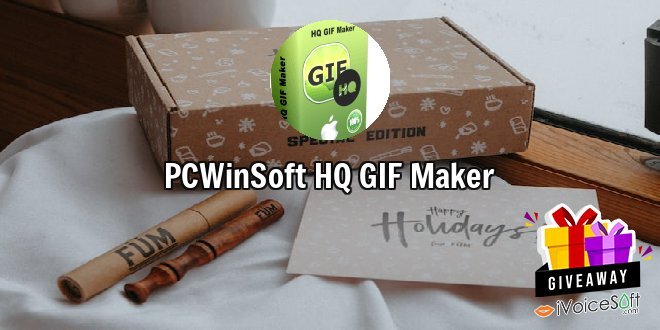 Giveaway: PCWinSoft HQ GIF Maker – Free Download