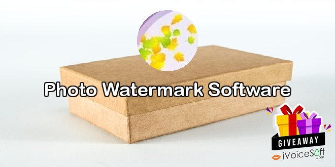 Giveaway: Photo Watermark Software – Free Download