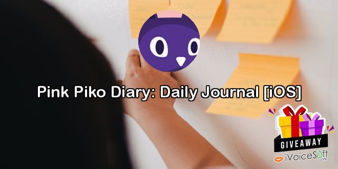 Giveaway: Pink Piko Diary: Daily Journal [iOS] – Free Download