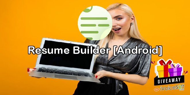 Giveaway: Resume Builder [Android] – Free Download