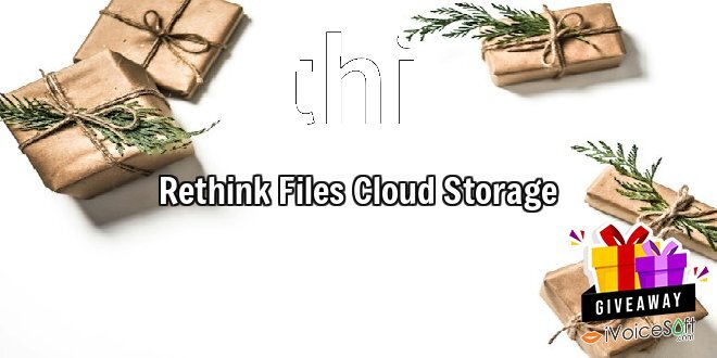 Giveaway: Rethink Files Cloud Storage – Free Download