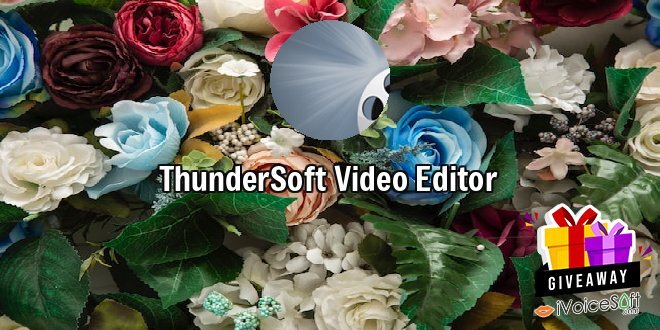 Giveaway: ThunderSoft Video Editor – Free Download