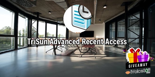 Giveaway: TriSun Advanced Recent Access – Free Download