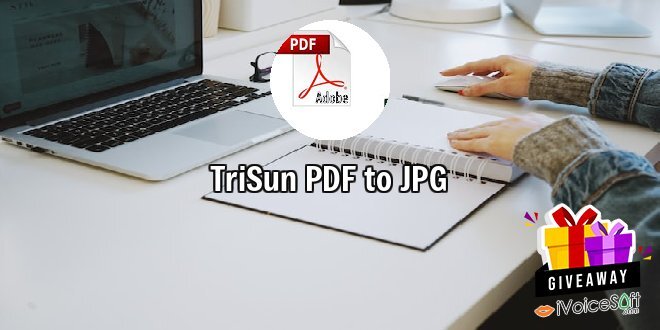 Giveaway: TriSun PDF to JPG – Free Download