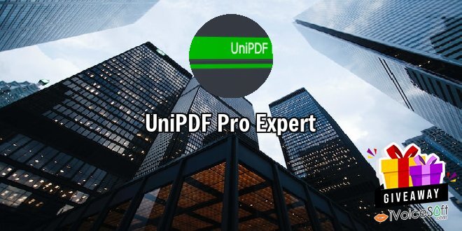 Giveaway: UniPDF Pro Expert – Free Download