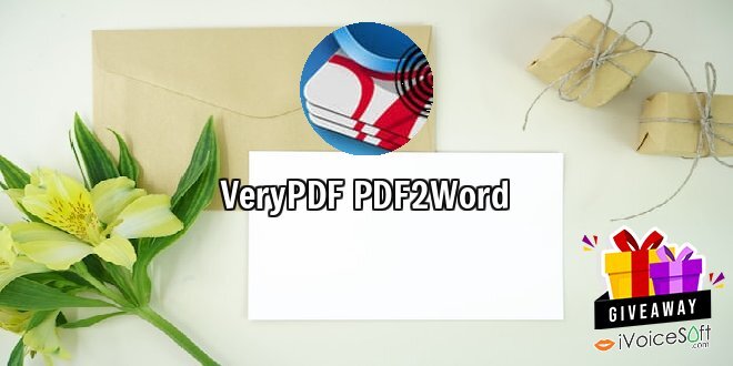 Giveaway: VeryPDF PDF2Word – Free Download