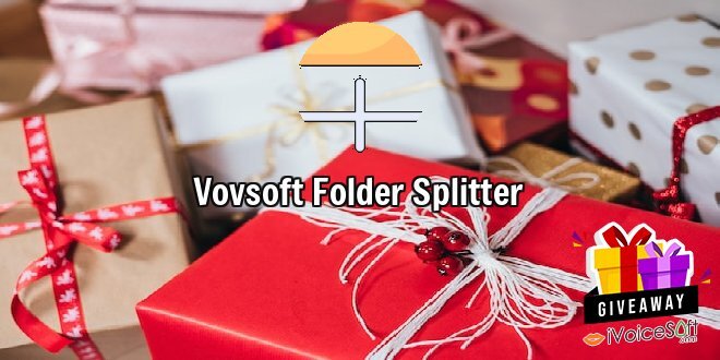 Giveaway: Vovsoft Folder Splitter – Free Download