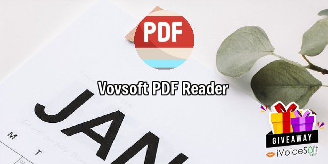 Giveaway: Vovsoft PDF Reader – Free Download