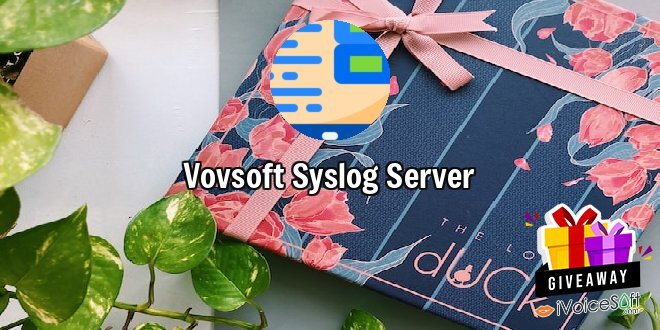 Giveaway: Vovsoft Syslog Server – Free Download