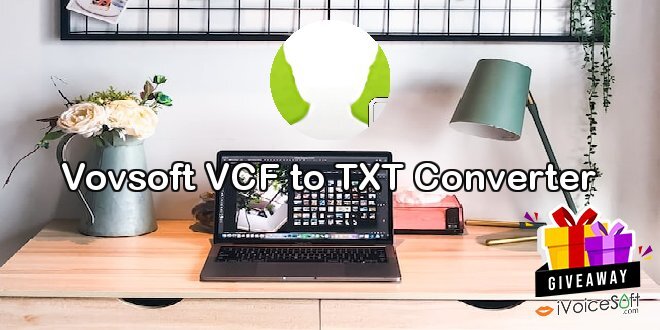 Vovsoft VCF to TXT Converter