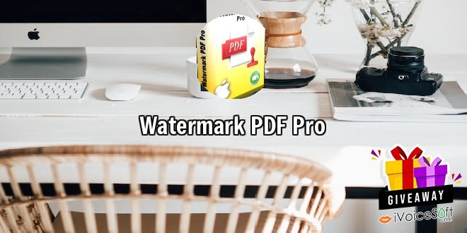 Giveaway: Watermark PDF Pro – Free Download
