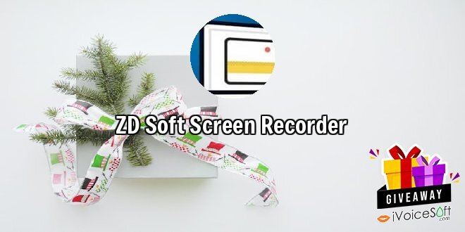 Giveaway: ZD Soft Screen Recorder – Free Download