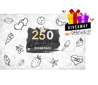 Giveaway: 250 Handmade Icons Pack