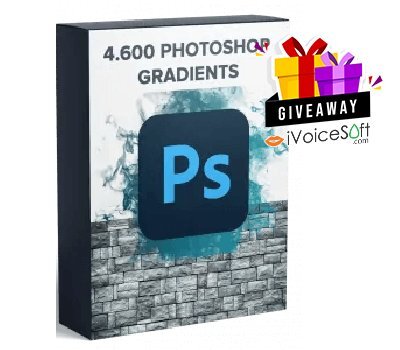 Giveaway: 4600 Photoshop Gradients