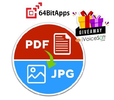 Giveaway: 64BitApps PDF2Photo