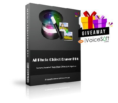 FREE Download AI Photo Object Eraser Giveaway From iVoicesoft