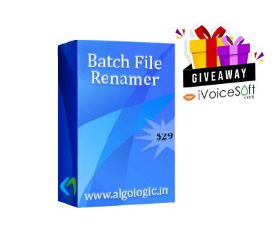 Giveaway: AlgoLogic Batch File Renamer