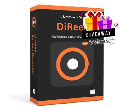 FREE Download Amoyshare DiReec Screen Recorder Giveaway From iVoicesoft