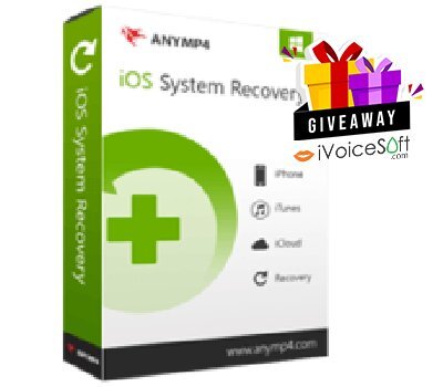 FREE Download AnyMP4 iOS System Recovery Giveaway From iVoicesoft